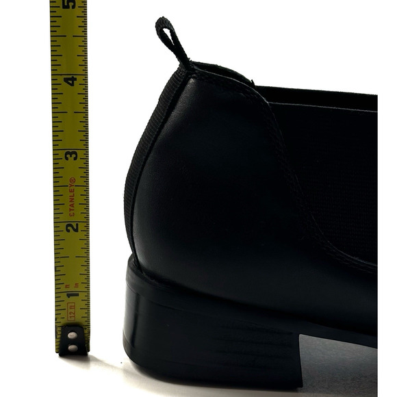 Munro Bedford Black Leather Shoe Bootie Block Heel Womens Size 6.5M New $230 - Picture 7 of 10